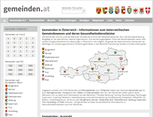 Tablet Screenshot of gemeinden.at